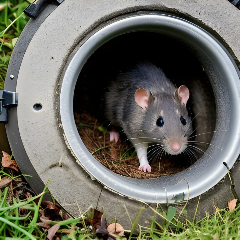 rottespærre med rotte (Medium)