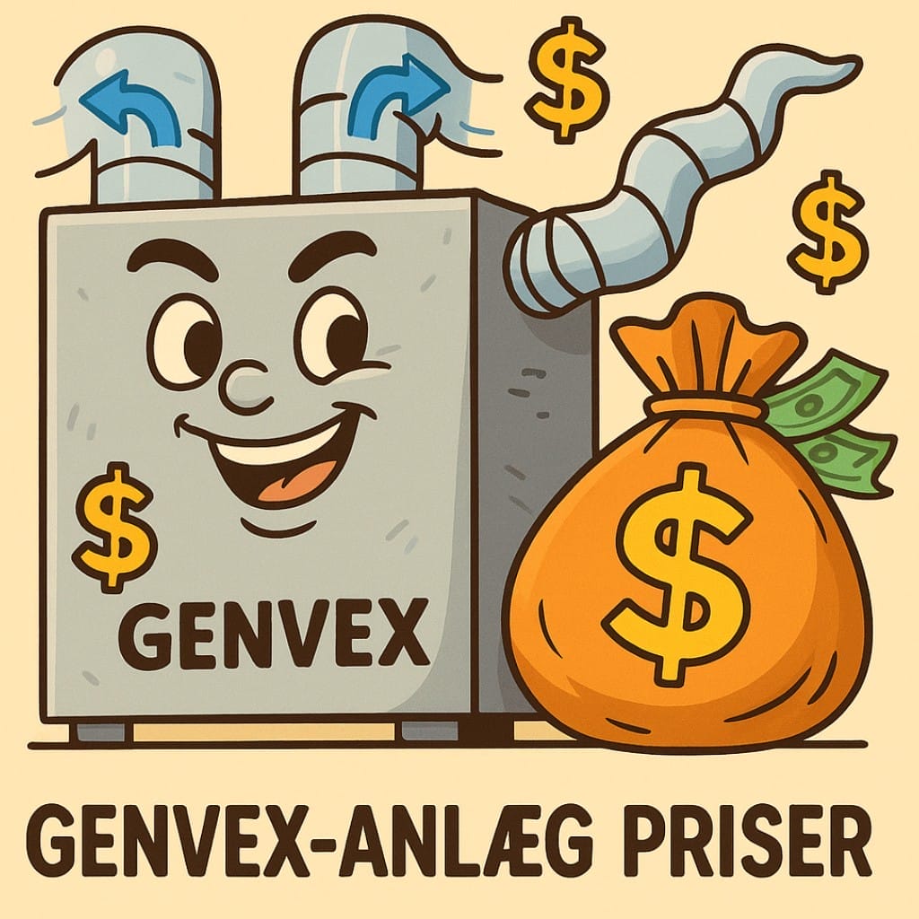 genvex anlæg priser