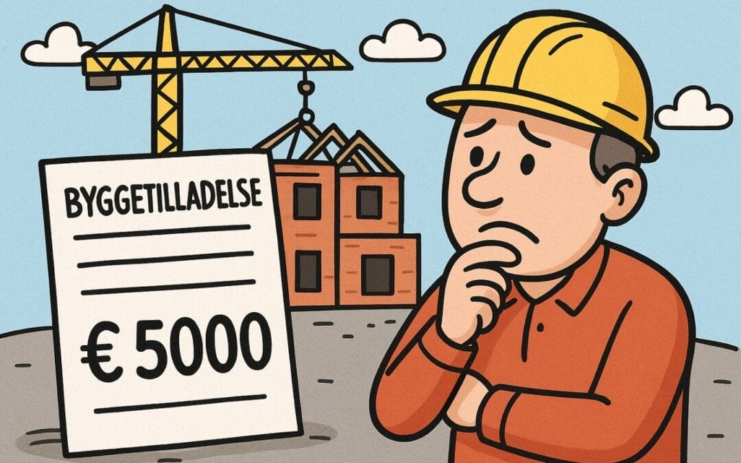 Byggetilladelse pris