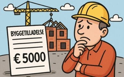Byggetilladelse pris