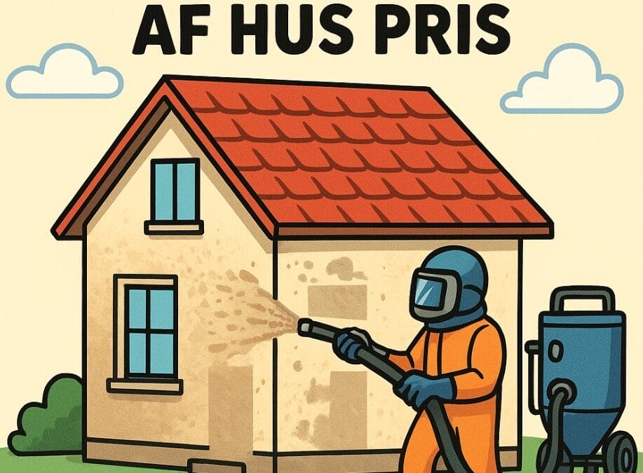 Sandblæsning af hus pris