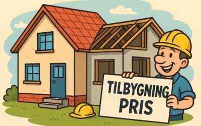 Tilbygning pris