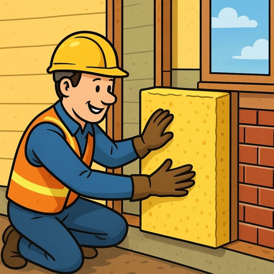 isolering af ydervæg isolering af ydervæg